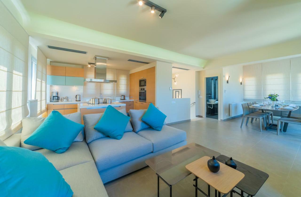 Villa Grande Crete อาเยีย เปลาเยีย ภายนอก รูปภาพ