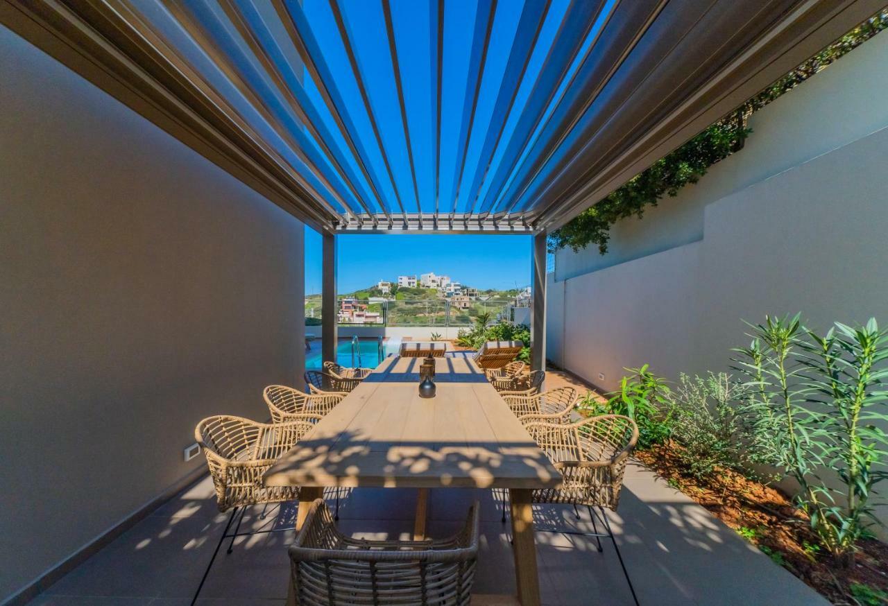 Villa Grande Crete อาเยีย เปลาเยีย ภายนอก รูปภาพ
